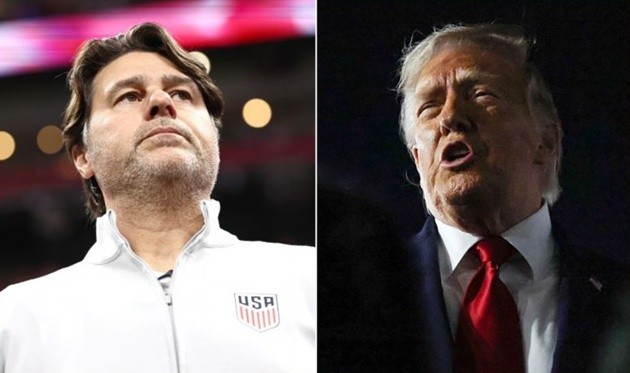 Trump tin tưởng Pochettino và ĐT Mỹ.