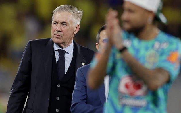 HLV Ancelotti đang đánh cược vào Neymar.