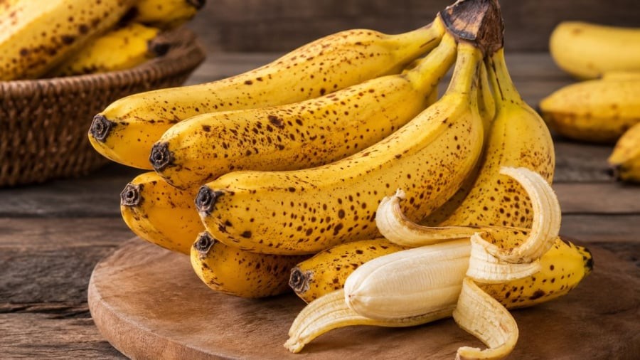 Những quả chuối vàng có đốm nâu thường ngọt đậm