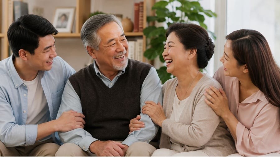 Con cái hiếu thảo không phải vì được thừa hưởng nhiều tiền bạc từ bố mẹ