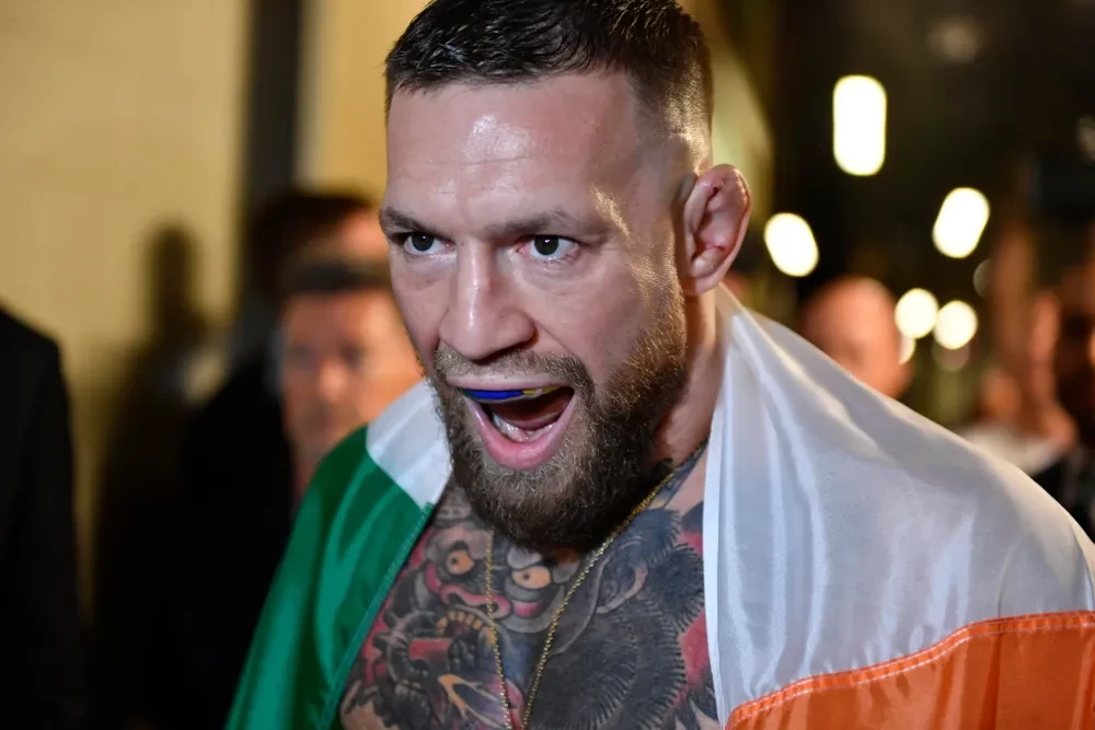 Conor McGregor chuẩn bị cho trận đấu tại UFC 264