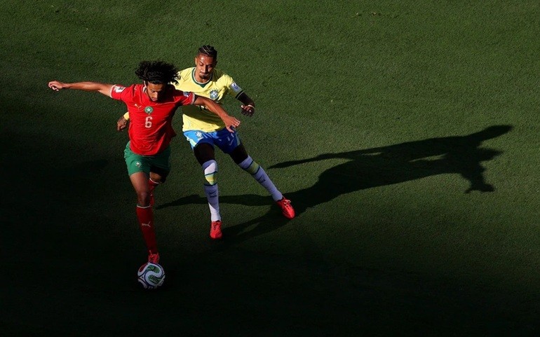 Bouaddi đã có màn ra mắt World Cup đáng nhớ.