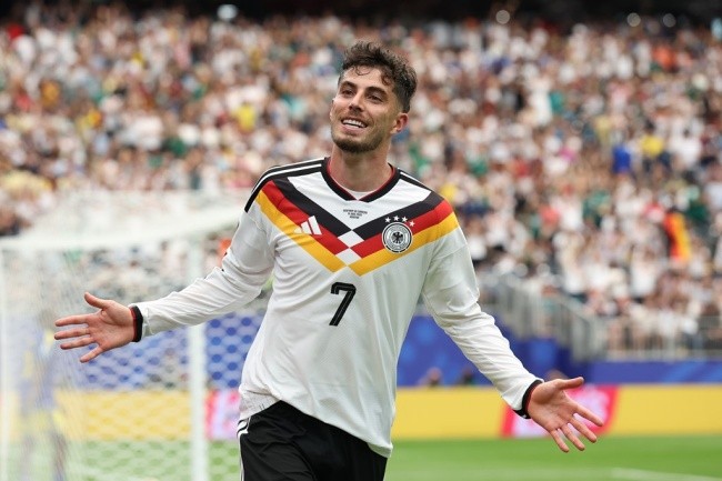 Havertz có cú đúp bàn thắng.
