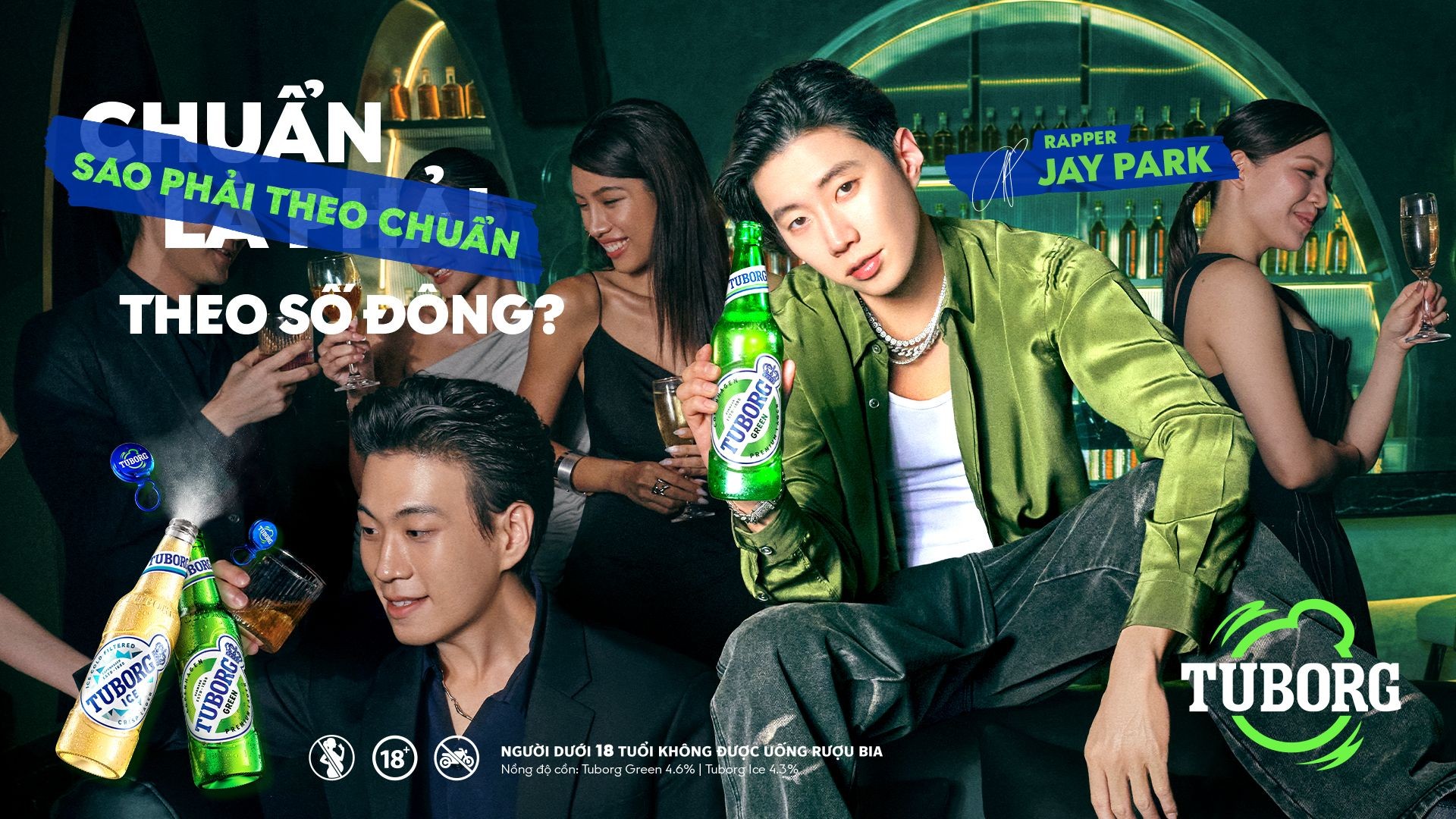 Bia Tuborg bắt tay cùng Jay Park cổ vũ Gen Z giật nắp, xả áp lực độc hại_ Sao phải theo chuẩn_.jpg