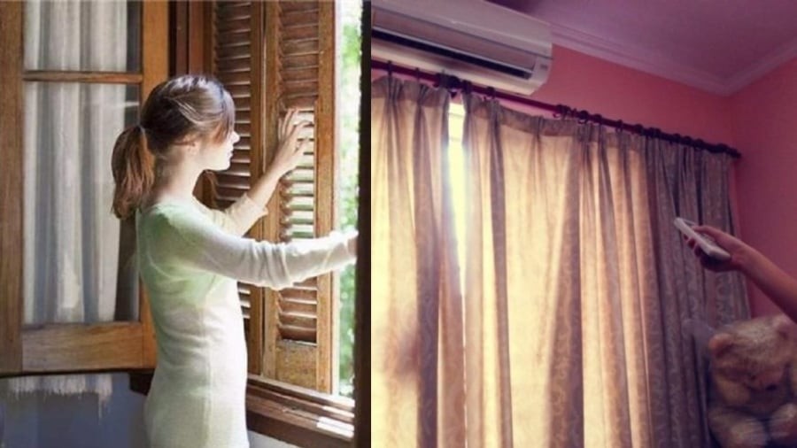 Tại sao nên bật điều hòa trước rồi mới đóng cửa sổ?

