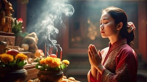 3 khung giờ đẹp nhất để thắp hương ngày Rằm, phúc lộc tăng đều 