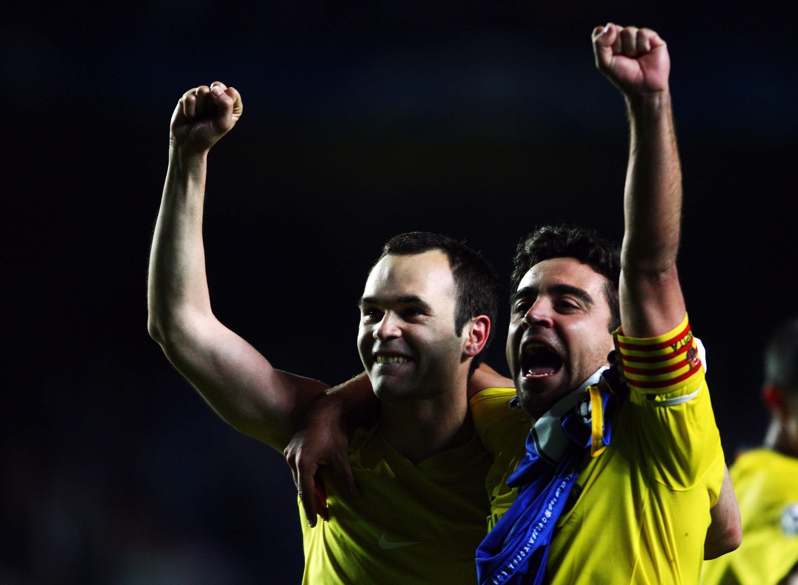 Bộ đôi Xavi-Iniesta đã giúp Barca và Tây Ban Nha tung hoành khắp mọi giải đấu