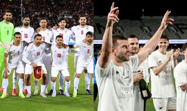 Iran và New Zealand ra quân tại World Cup 2026.