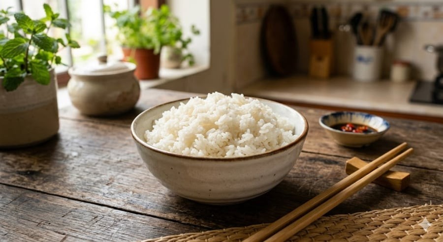 Điều đáng sợ là nhiệt độ cao khi hâm nóng lại cơm không thể tiêu diệt được hoàn toàn độc tố mà vi khuẩn này đã sản sinh ra.

