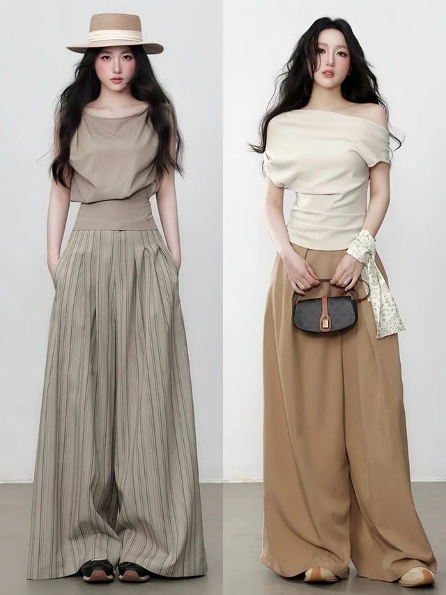 Việc kết hợp nhiều sắc độ khác nhau của nâu, kem, be hoặc caramel trong cùng một bộ trang phục giúp tạo nên chiều sâu và sự cân đối cho tổng thể.