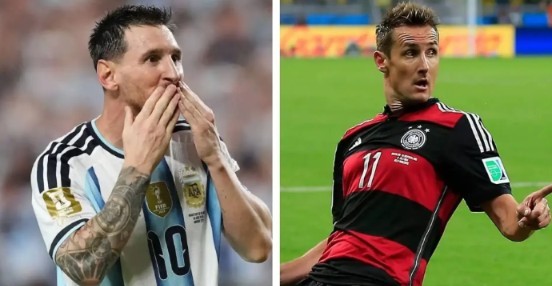 Lionel Messi vừa trở thành người ghi bàn nhiều nhất lịch sử World Cup với 16 pha lập công, thành tích ngang bằng với Miroslav Klose.