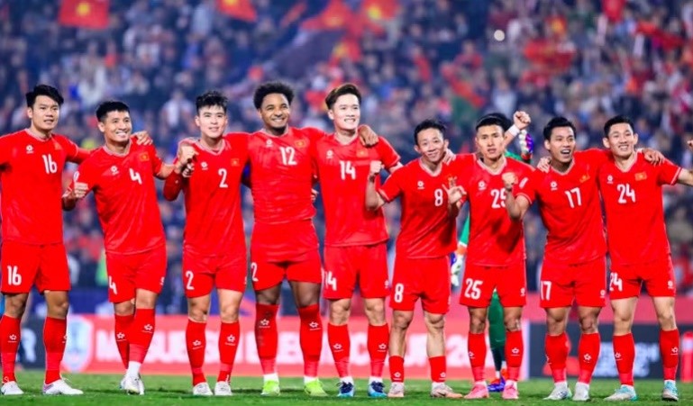 Đội tuyển Việt Nam được đánh giá cao.