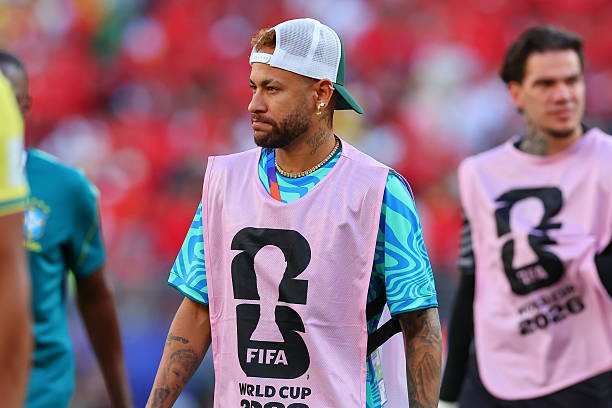 Neymar xuất hiện trong buổi tập gần nhất của Brazil.