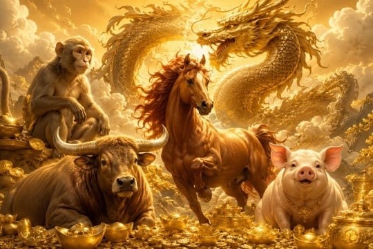 Công Quả tụ về, 3 con giáp ngồi chơi hưởng Phúc có Tiền 