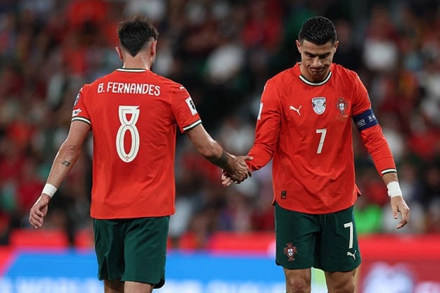 Bruno vinh dự sát cánh trong kỳ World Cup đầy ý nghĩa với Ronaldo. 