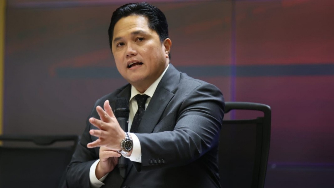 Ông Thohir hé lộ mục tiêu dài hạn của bóng đá Indonesia. 