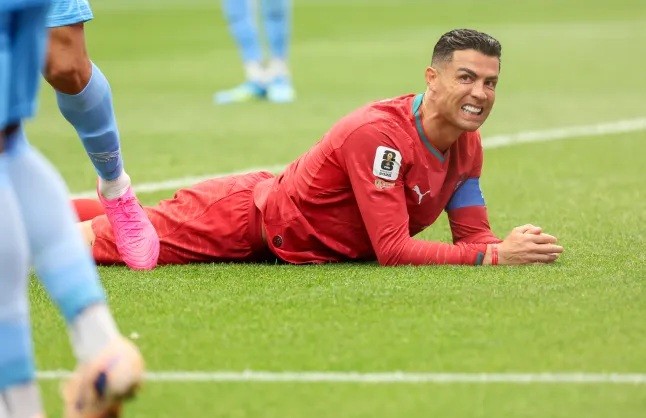 Ronaldo đã có trận đấu nhạt nhoà.