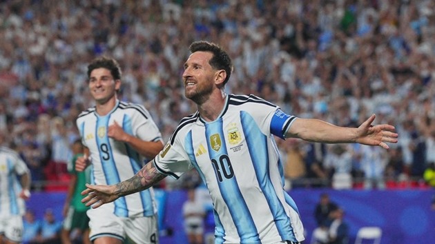 Messi cho thấy sự xuất sắc bất chấp tuổi tác.