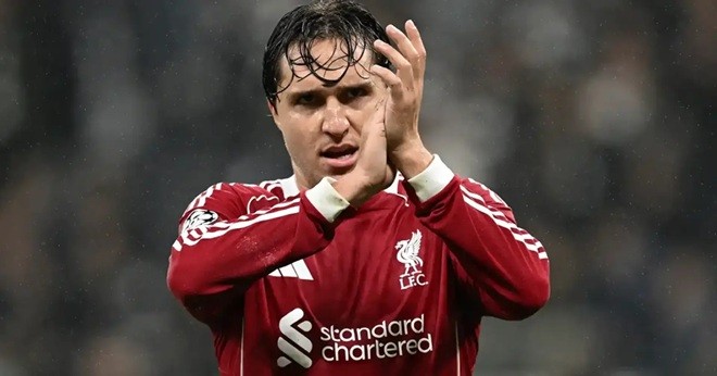  Chiesa được cho đang muốn rời Liverpool.