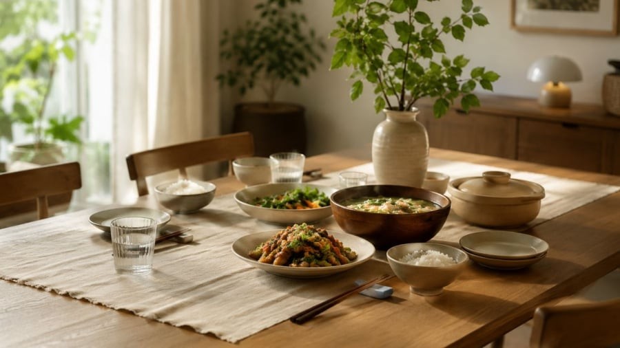 Nhìn vào bàn ăn có thể hiểu con người