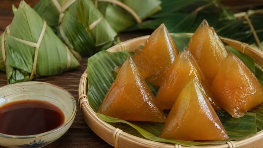 Bánh tro còn mang kinh nghiệm dân gian về việc giữ sức khỏe trong mùa nóng