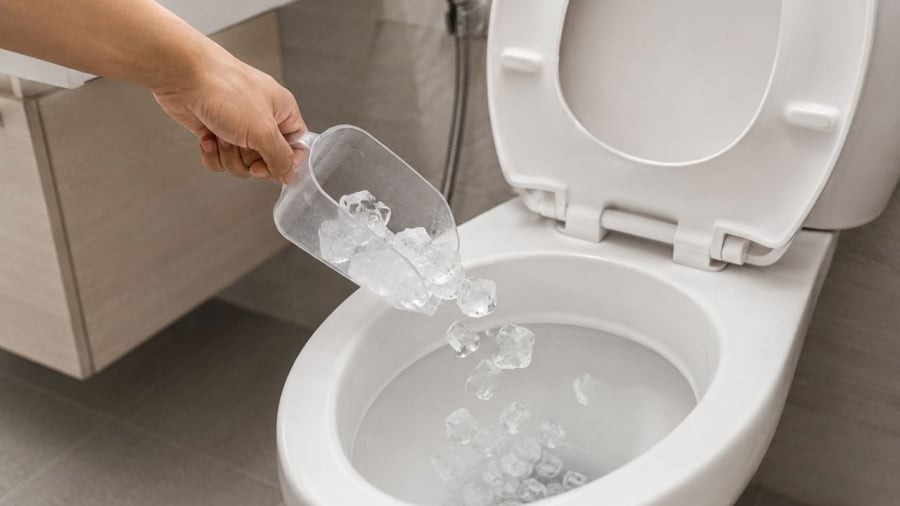 Đá lạnh giúp giảm mùi hôi nhờ cơ chế hoạt động của chúng