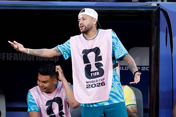 Neymar chưa ra sân tại kỳ World Cup năm nay.