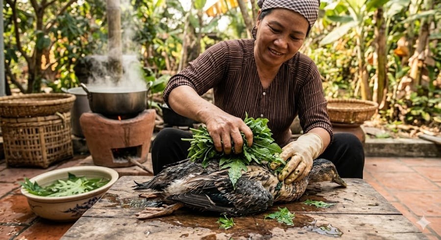 Trong nhựa lá đu đủ có chứa các loại enzyme tự nhiên, đặc biệt là papain. 