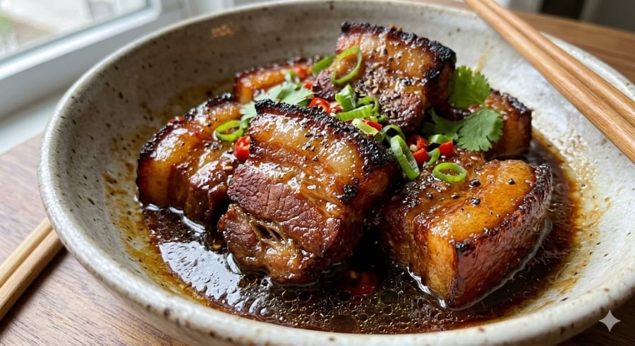 Bí quyết nằm ở lớp cháy cạnh vàng đều giúp món ăn thơm ngon và cực kỳ đưa cơm.