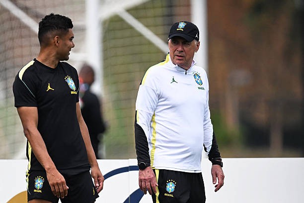 HLV Carlo Ancelotti nhận kỳ vọng giúp Brazil giành trọn 3 điểm trước Haiti.
