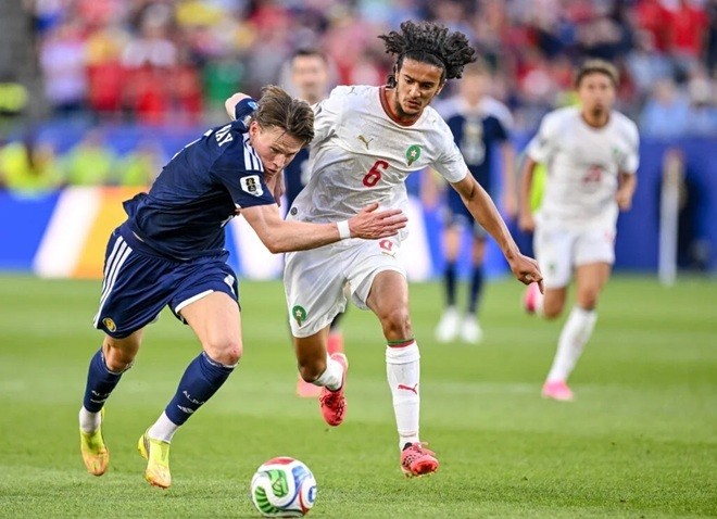 Ayyoub Bouaddi tiếp tục có màn thể hiện tốt ở World Cup.