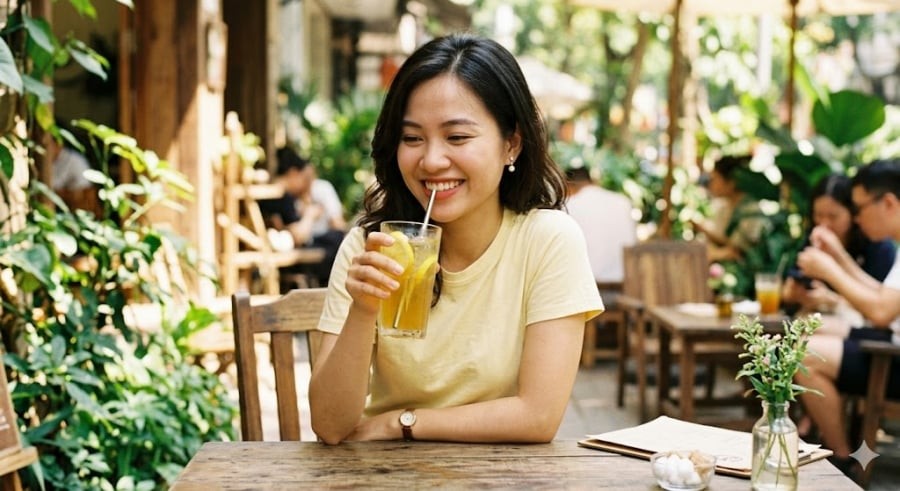 Uống nước chanh ngay sau bữa ăn có thể gây cản trở quá trình tiêu hóa của cơ thể.
