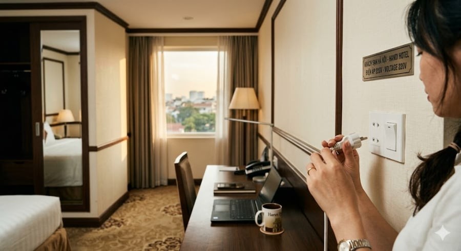 Rút nguồn điện giúp bạn loại bỏ sự nhầm lẫn giữa đèn hồng ngoại của tivi (dùng cho điều khiển) với đèn của camera quay lén.