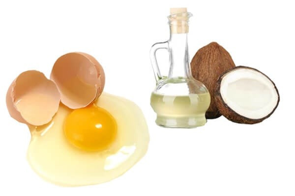 trứng gà chứa nhiều lipid tự nhiên giúp tái tạo lớp màng bảo vệ da, trong khi dầu dừa cung cấp acid béo giúp lấp đầy các khoảng trống giữa các tế bào biểu bì.

