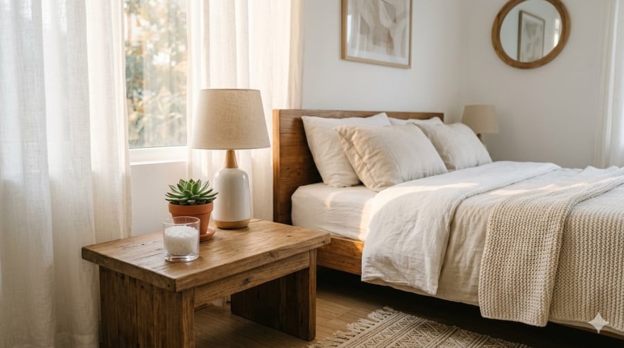 Nhiều gia đình có thói quen đặt một cốc muối trong phòng ngủ với mong muốn giúp không gian khô thoáng và dễ chịu hơn.