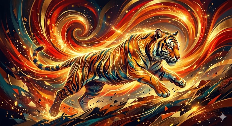 Tuổi Dần dẫn đầu vận may tài chính, cơ hội kiếm tiền xuất hiện dồn dập.