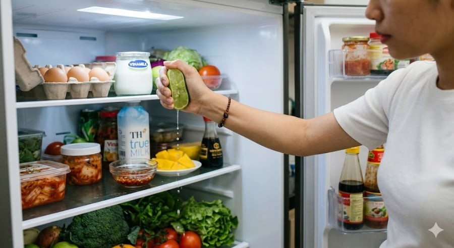 Tủ lạnh là nơi tích tụ nhiều loại thực phẩm khác nhau, dẫn đến hiện tượng 