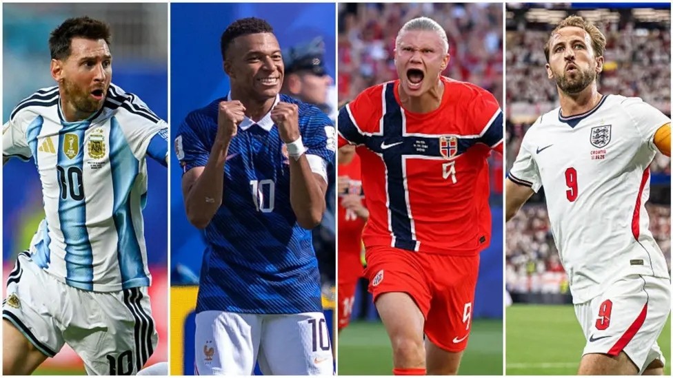 Lionel Messi, Kylian Mbappe, Erling Haaland và Harry Kane đang gây ấn tượng tại VCK World Cup 2026.