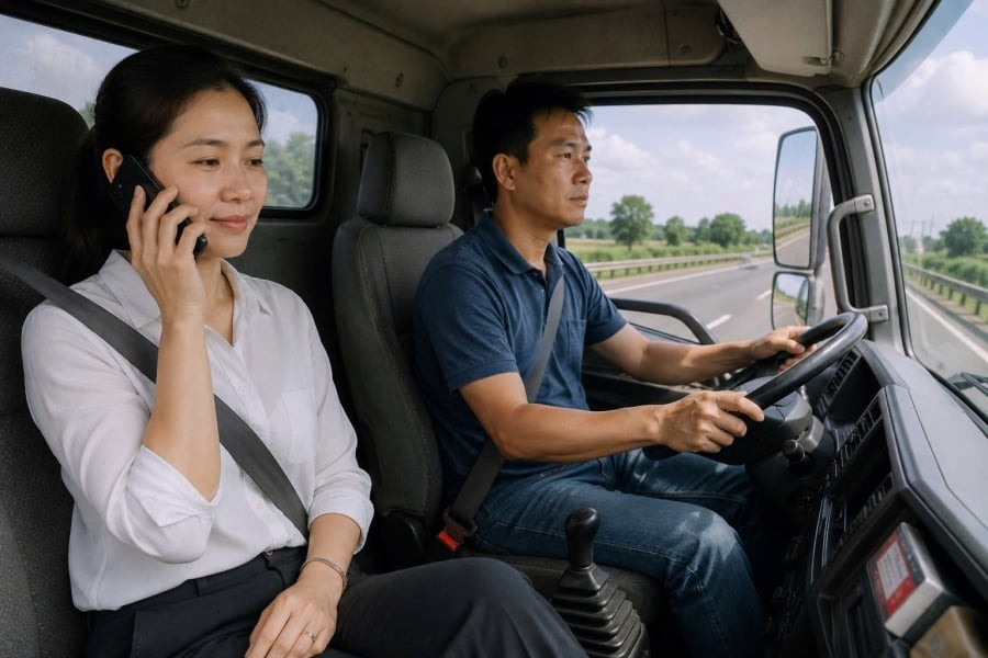 Tại sao lái xe đường dài luôn cần một người đi cùng?