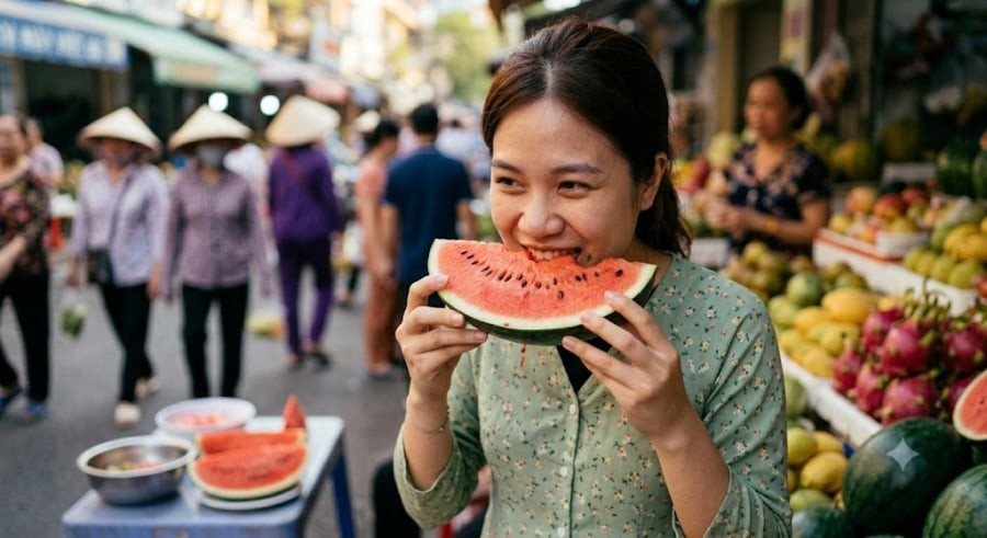 Mặc dù dưa hấu chứa nhiều nước, nhưng chỉ số đường huyết (GI) của nó khá cao (khoảng 72). 