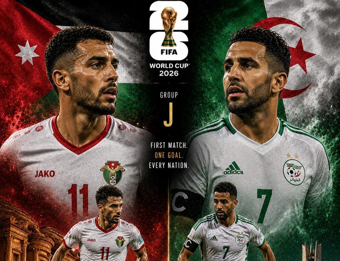 Jordan và Algeria đều phải hướng đến mục tiêu 3 điểm.