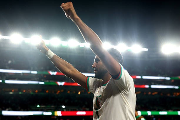 Mahrez có một trận đấu đáng khen ngợi. 
