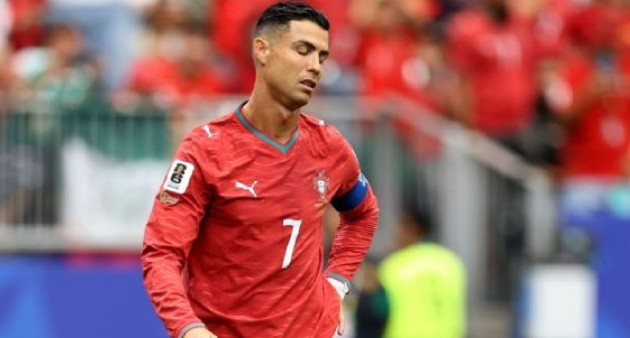 Ronaldo có trận ra quân mờ nhạt tại World Cup.