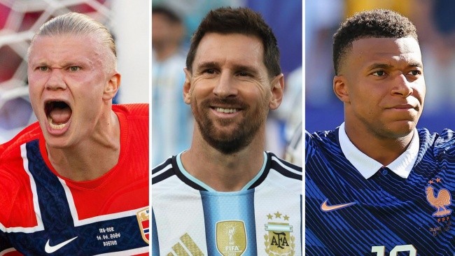 Bộ ba Haaland, Messi và Mbappe có hiệu suất ghi bàn khủng.