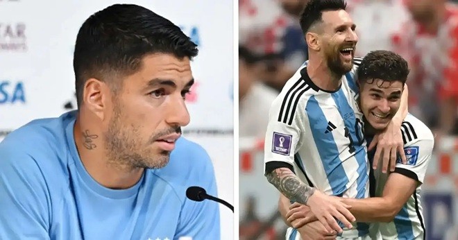 Suarez dành những lời có cánh cho Messi.