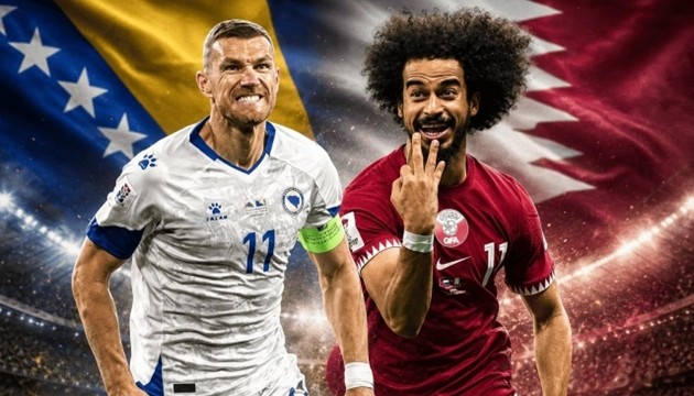 Bosnia quyết đấu Qatar giành tấm vé đi tiếp.