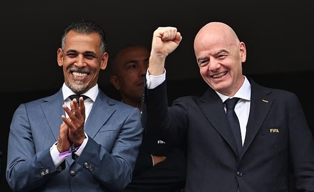 Infantino đã bay hơn 23.000 dặm để theo dõi World Cup cho đến nay.