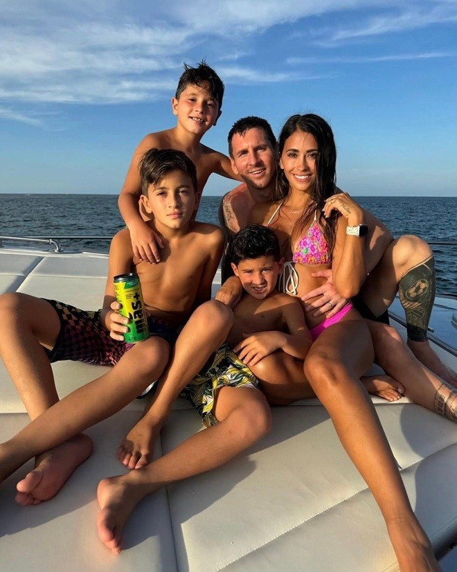 Messi có một gia đình lý tưởng.