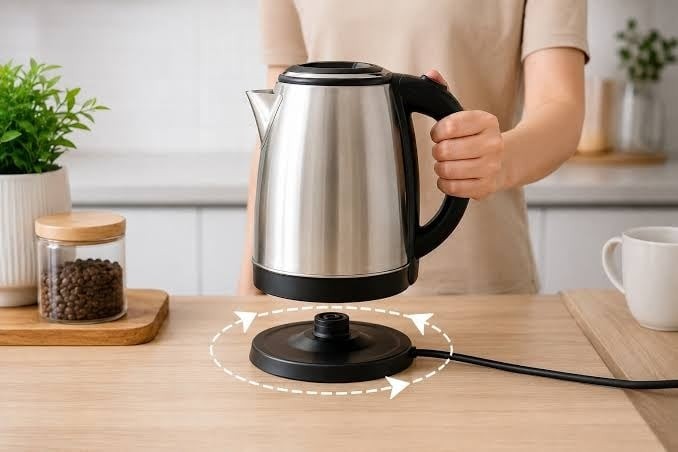Tại sao ấm siêu tốc thường chỉ có dây cắm ngắn?