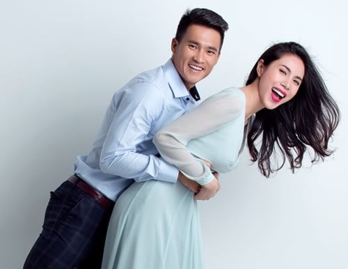 Phản ứng của Công Vinh khi được ví như Beckham và Victoria phiên bản Việt